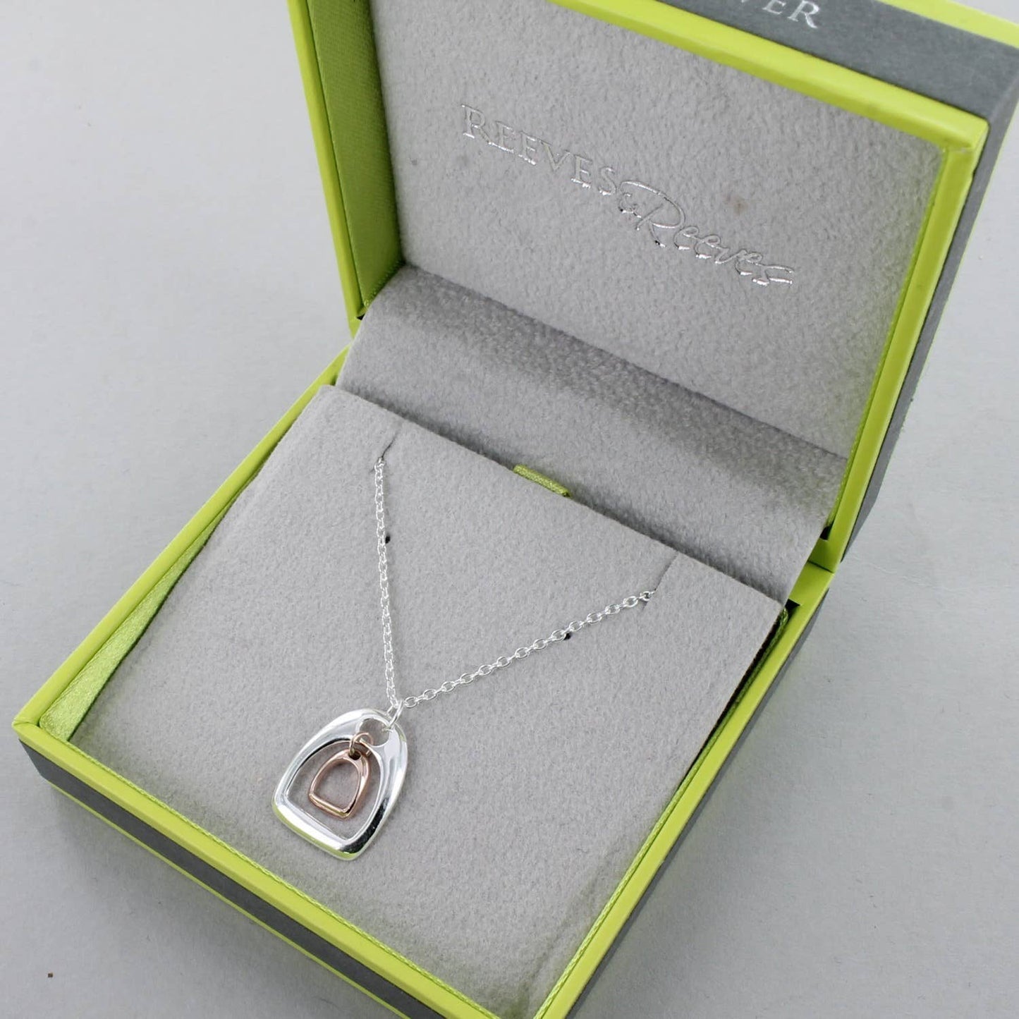 Pair of Stirrups Necklace