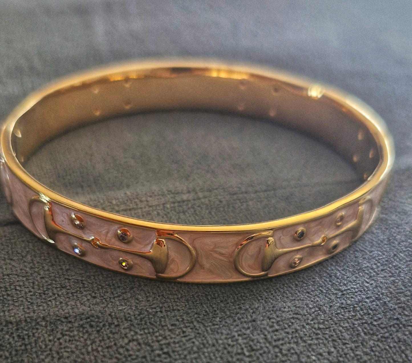 The Equestrian Snaffle Bangle