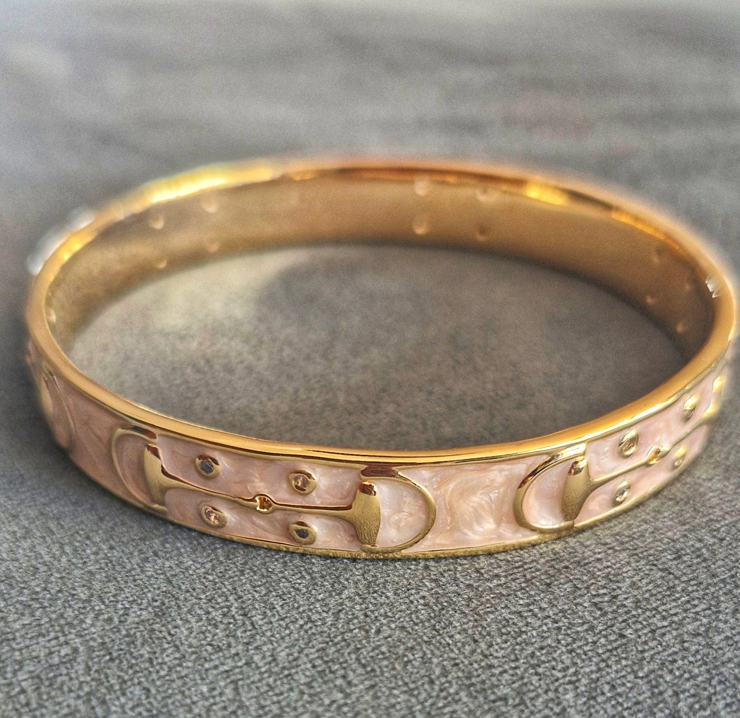 The Equestrian Snaffle Bangle