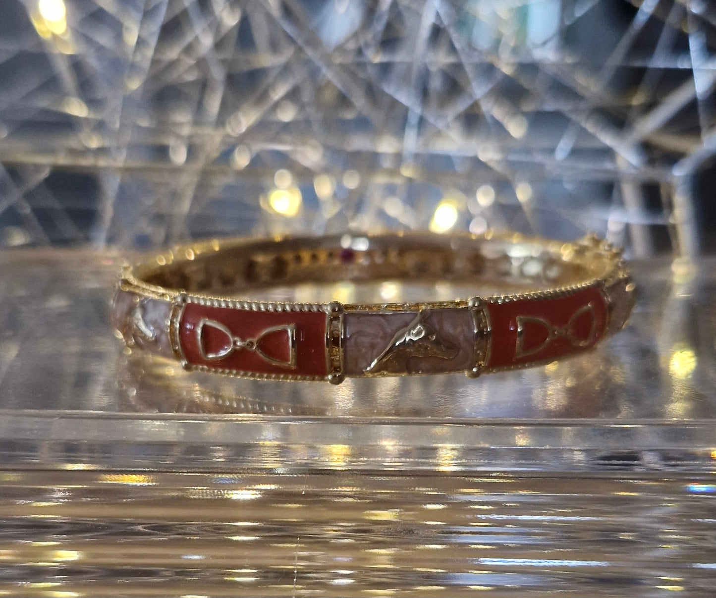 The Ascot Equestrian Bangle