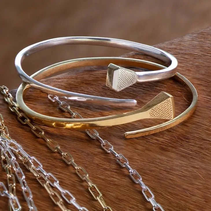 Blacksmith Bangle - Gold