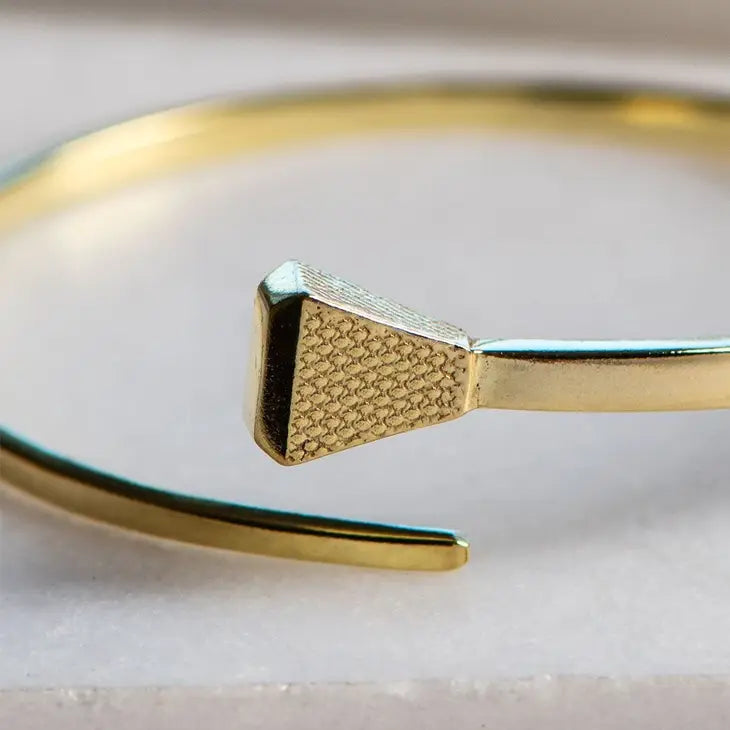Blacksmith Bangle - Gold