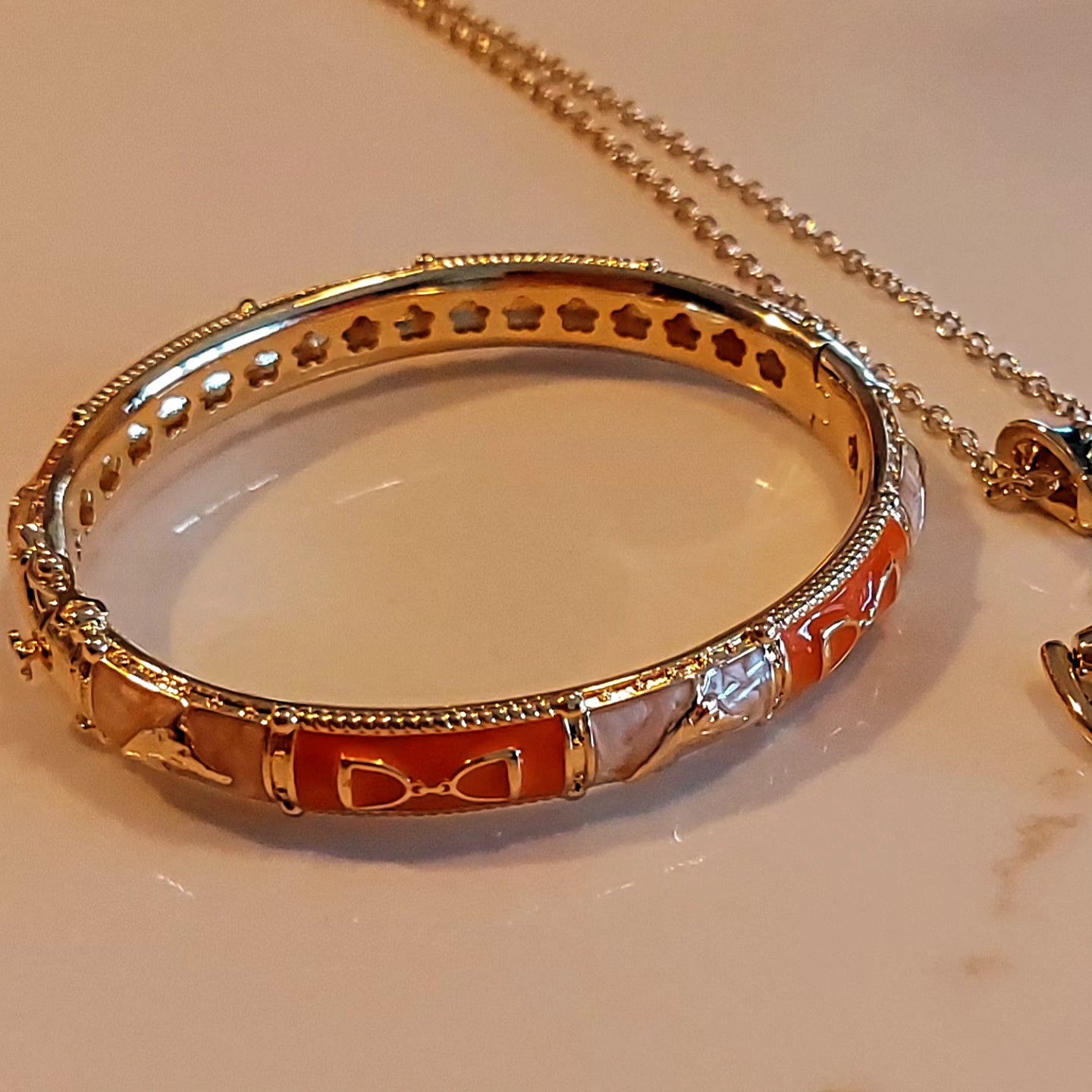 The Ascot Equestrian Bangle