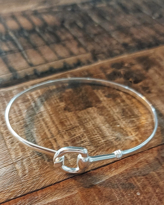 Half Snaffle Bit Bangle