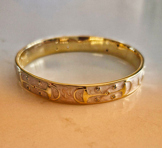 The Equestrian Snaffle Bangle