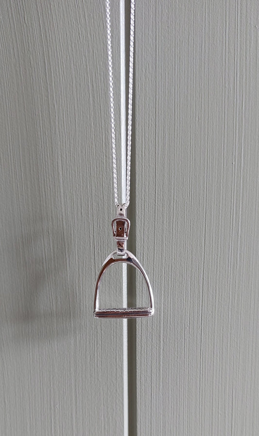 Large Stirrup Pendant