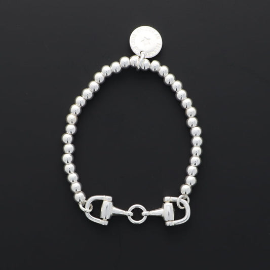 Beaded Snaffle Bracelet