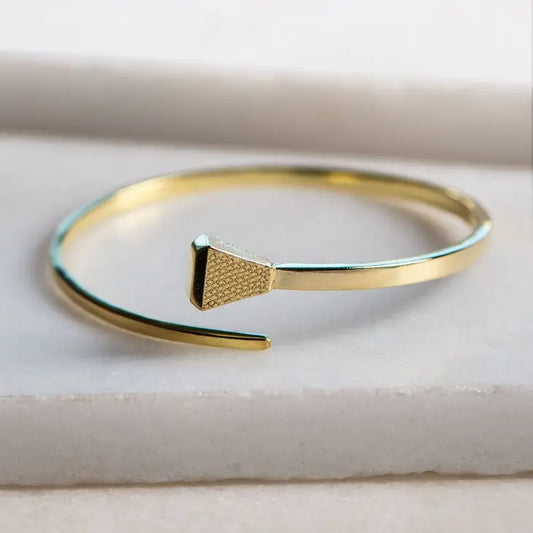 Blacksmith Bangle - Gold