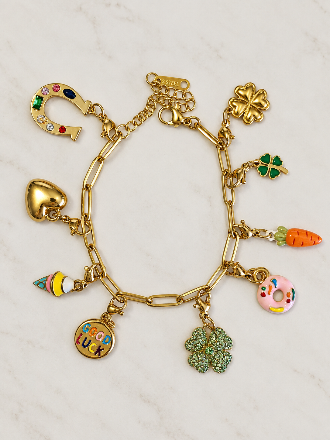 Lucky Horseshoe Charm