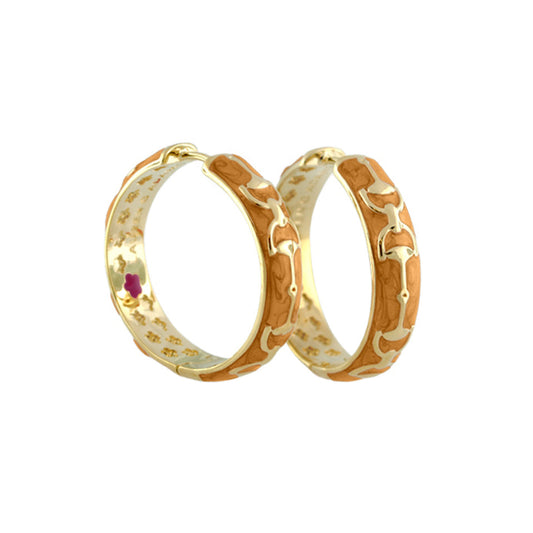 Equestrian Snaffle Earrings