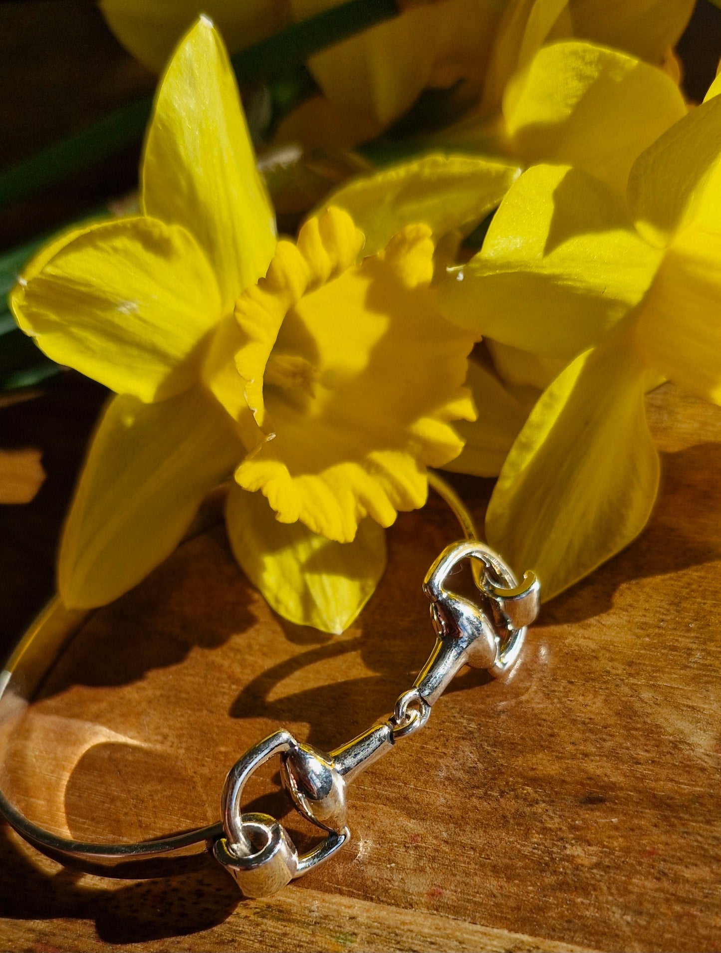 Snaffle Bit Bangle