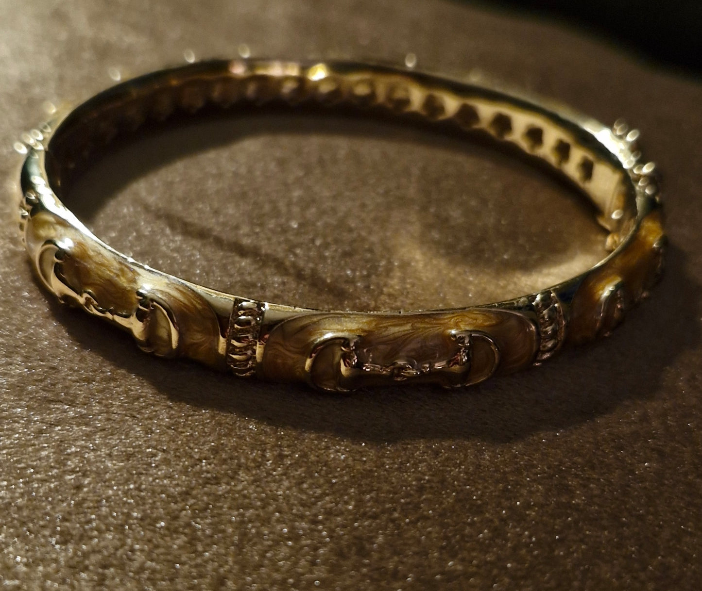 The Deauville Equestrian Bangle