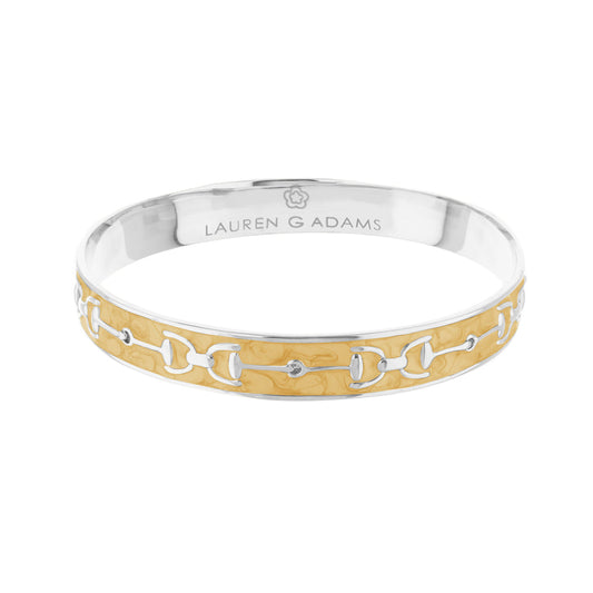 The Monaco Equestrian Bangle - Sand