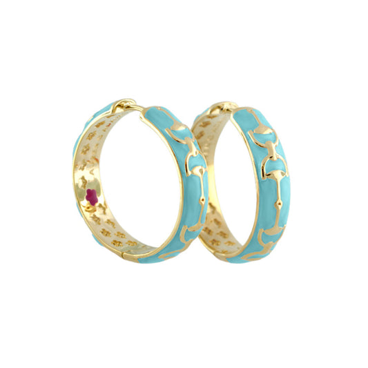 Equestrian Snaffle Earrings