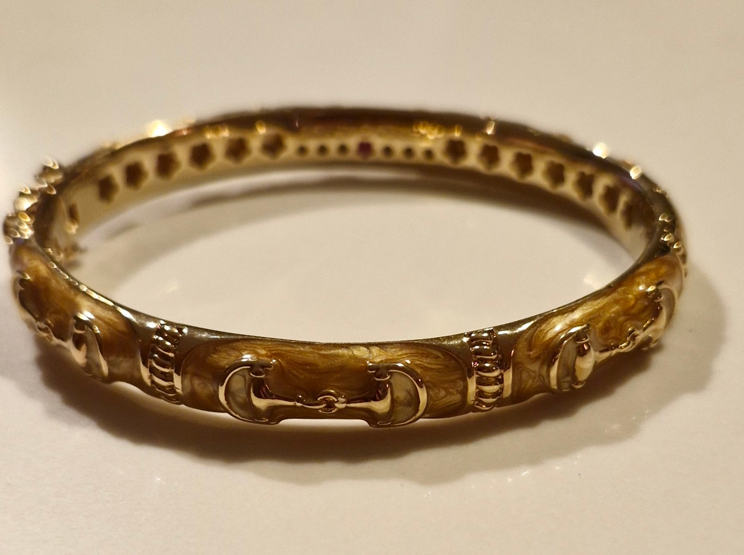 The Deauville Equestrian Bangle